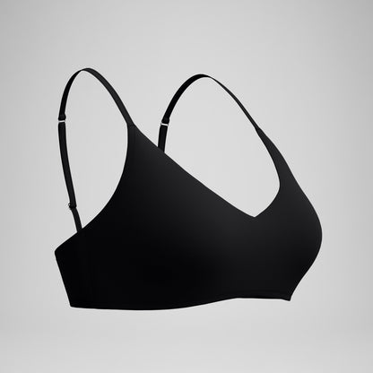 Solid Triangle Bikini Top Black - Speedo