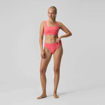 Textured Deep U-Back Bikini Coral - Speedo