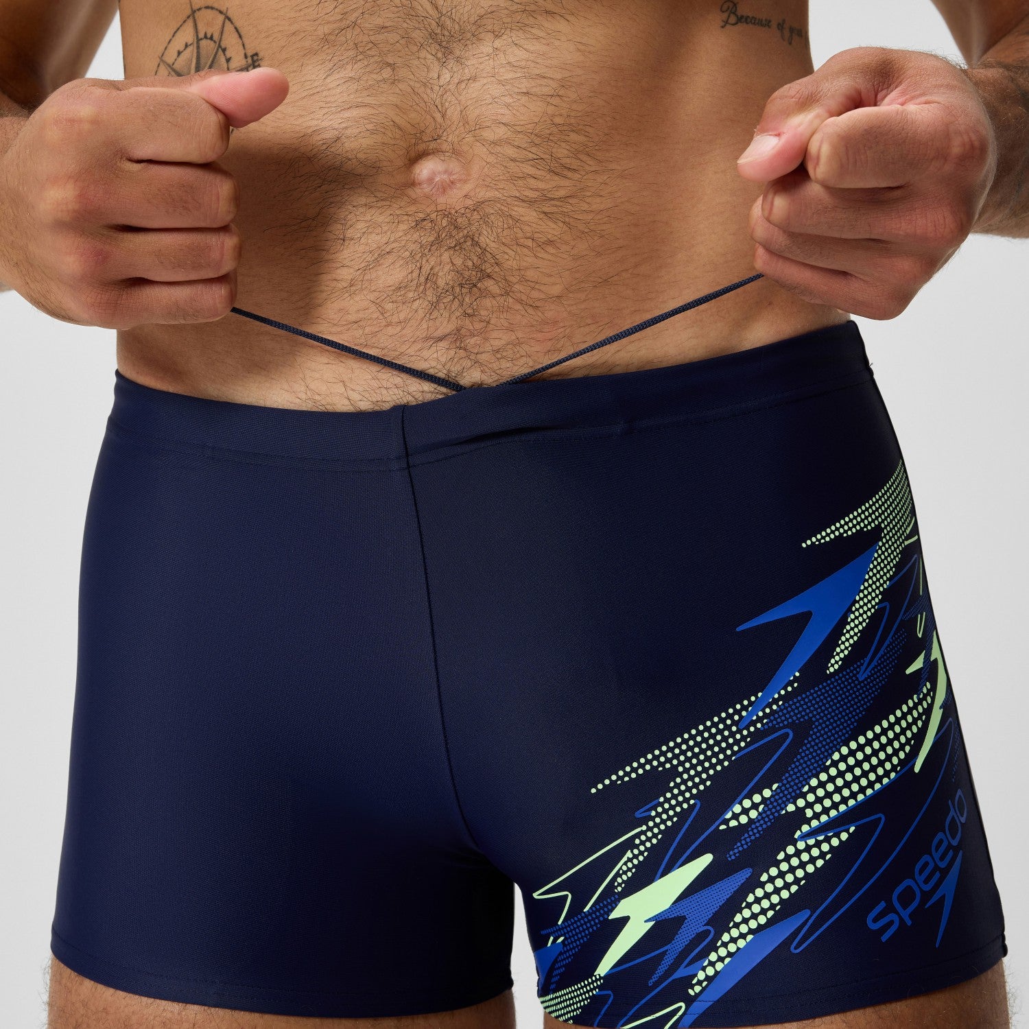 Medley Logo Aquashorts Navy/Blue - Speedo