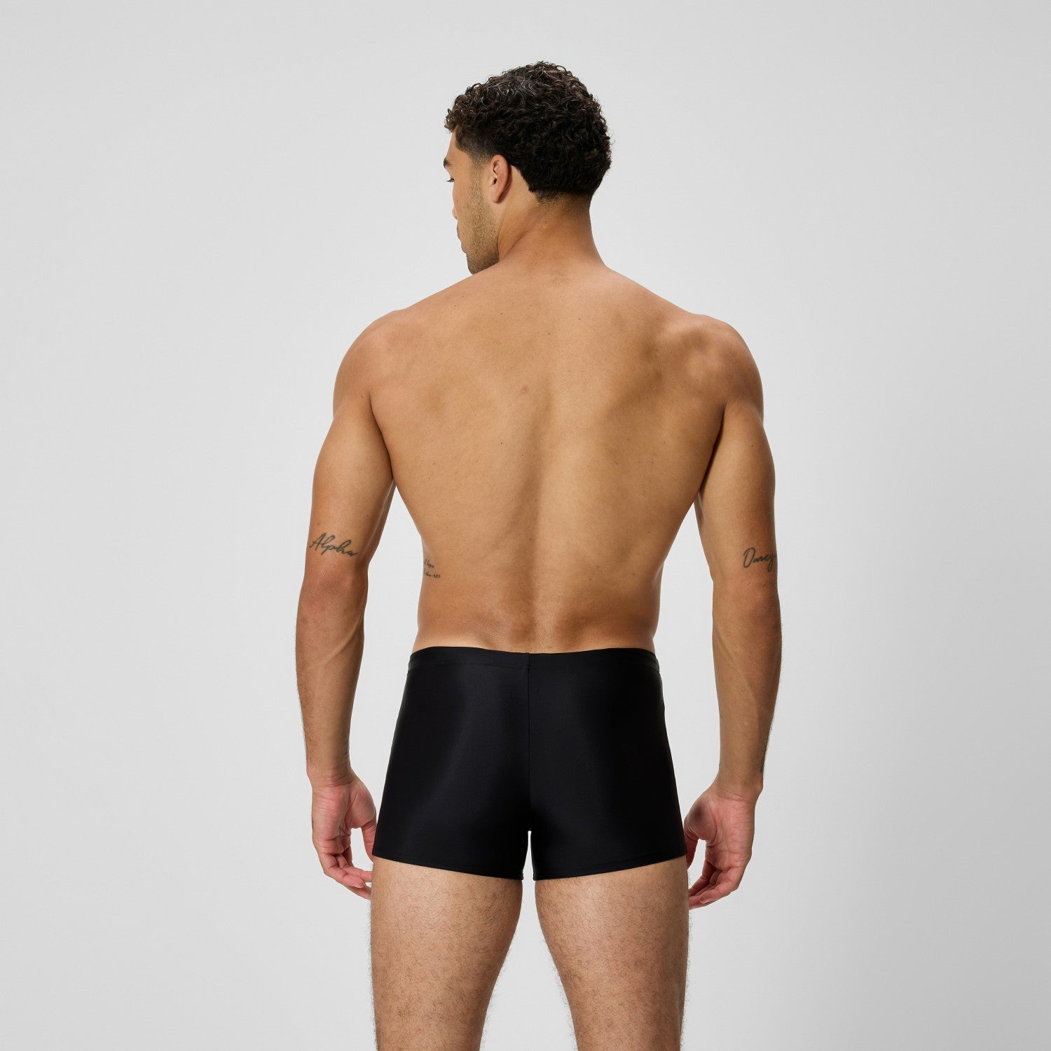 Medley Logo Aquashorts Grey/Black - Speedo
