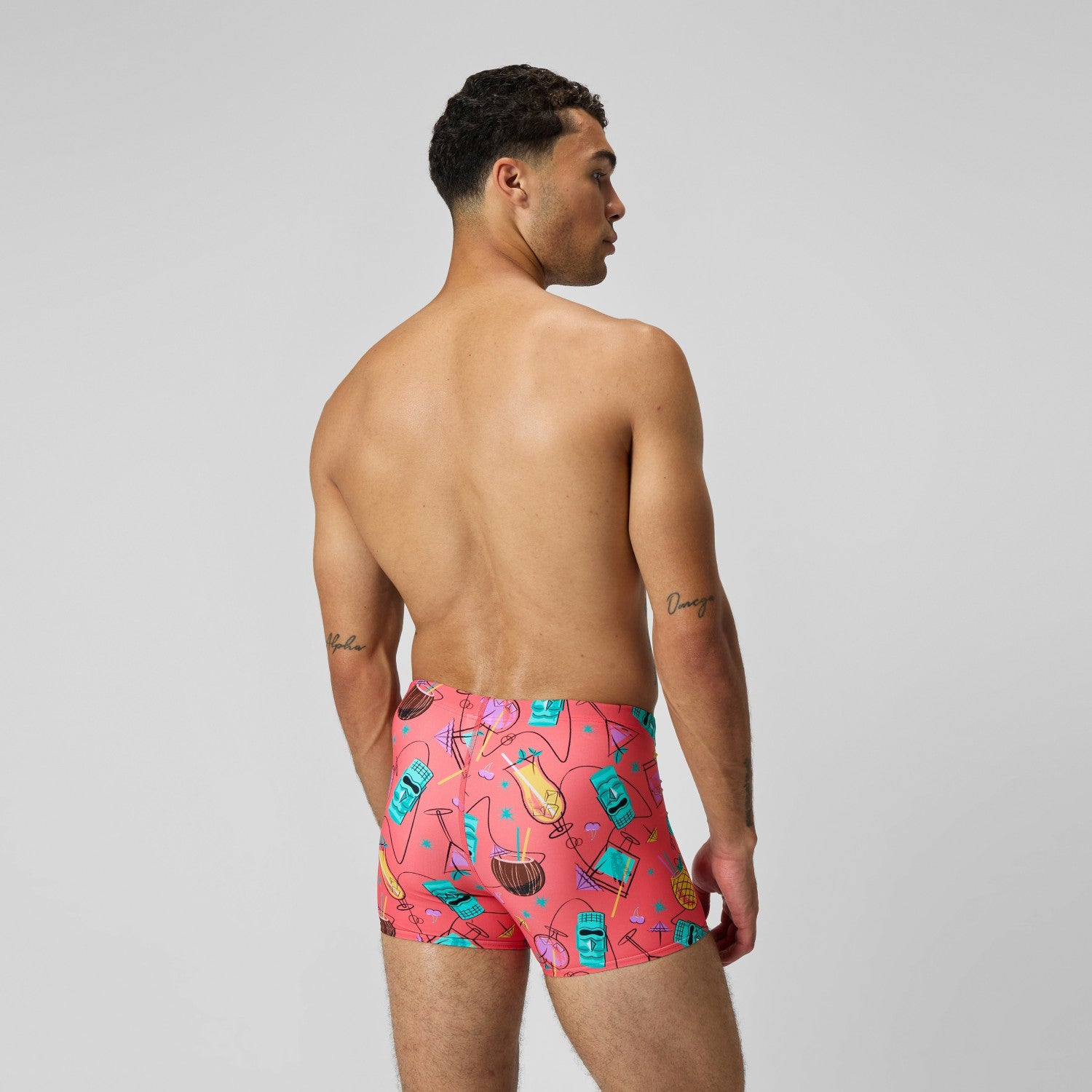Print Beachstar Aquashorts Leg Pink - Speedo