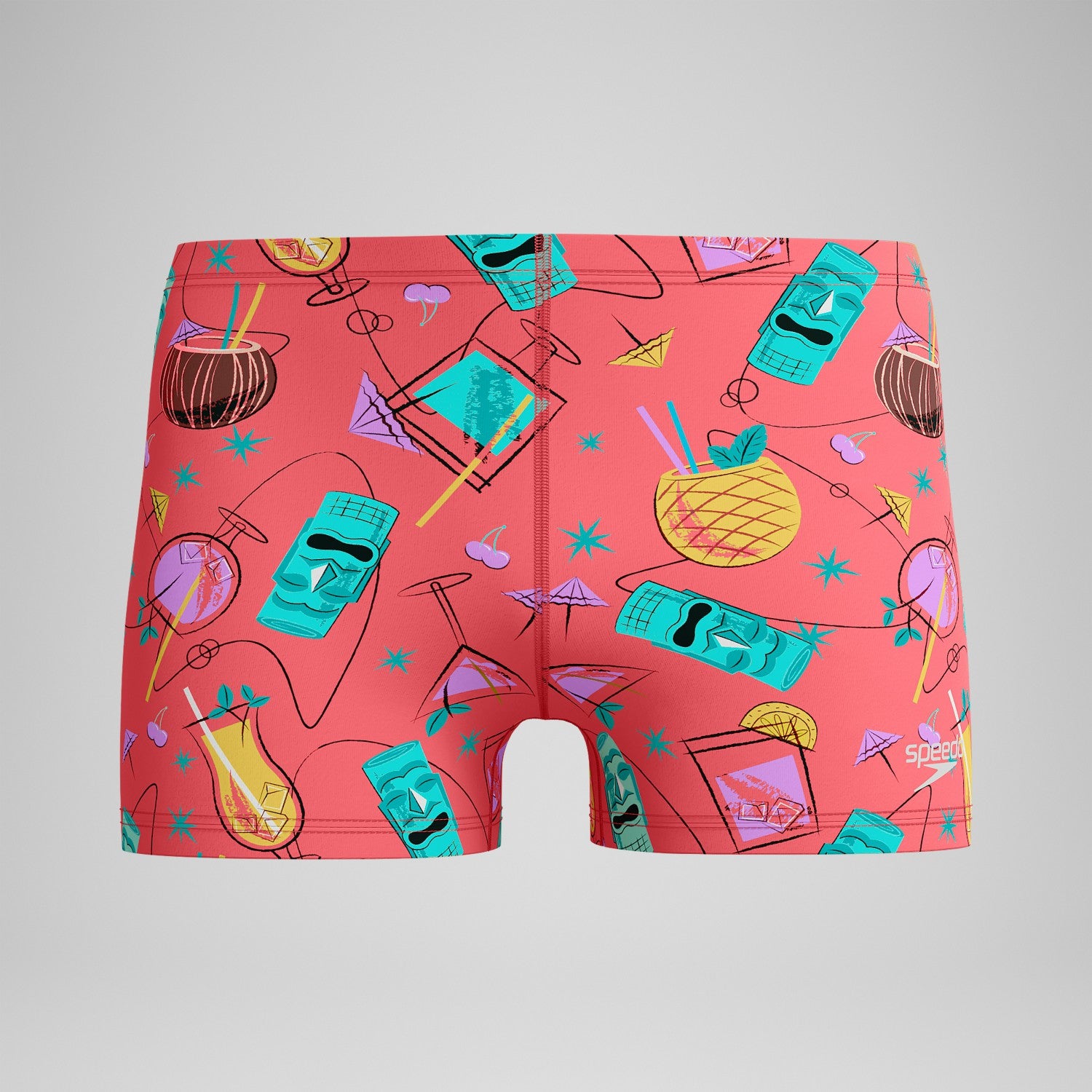Print Beachstar Aquashorts Leg Pink - Speedo