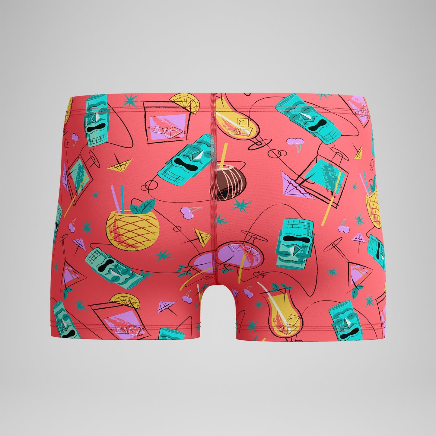 Print Beachstar Aquashorts Leg Pink - Speedo