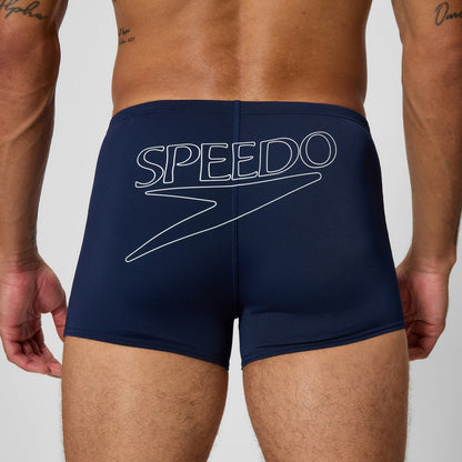 Endurance+ Logo Aquashorts Navy - Speedo