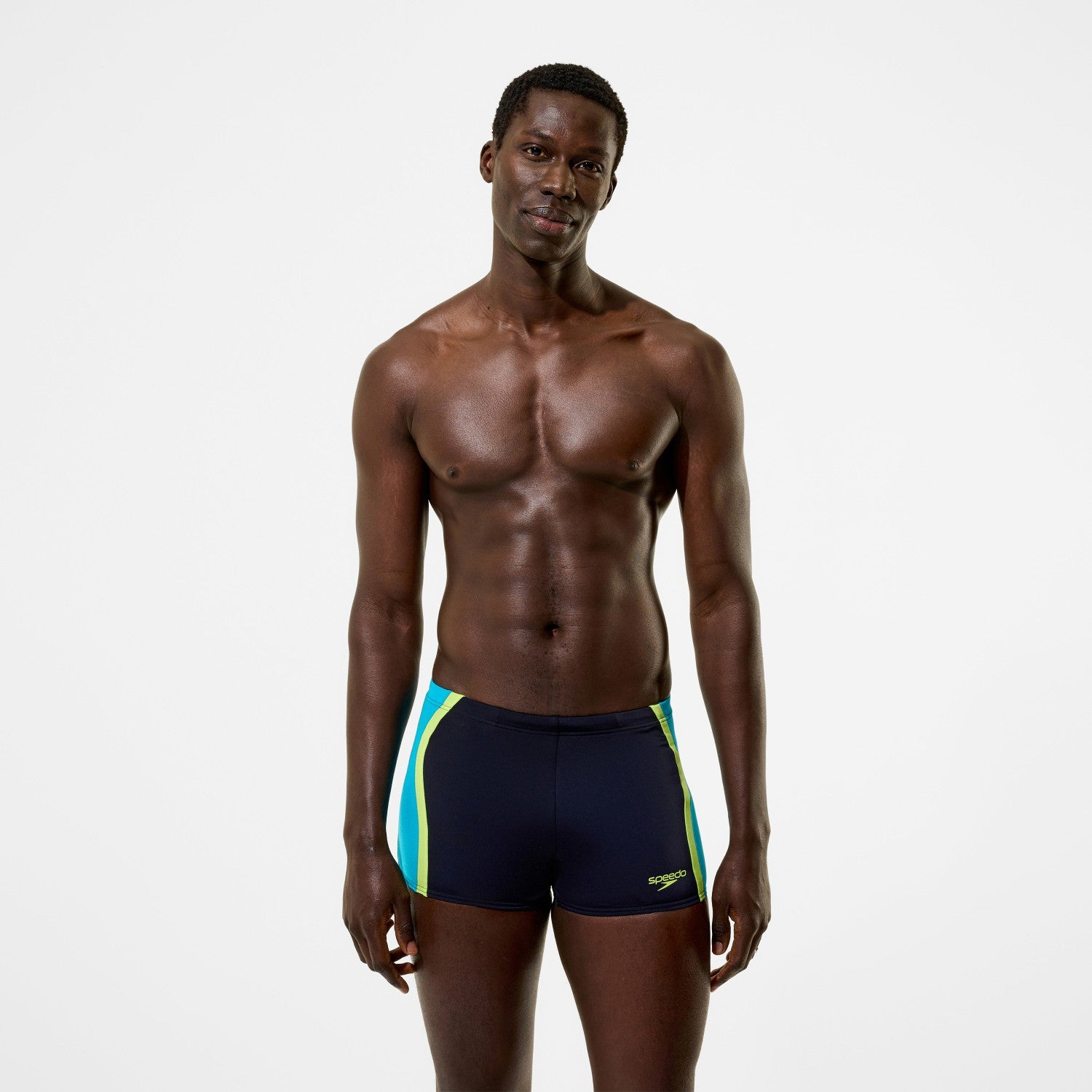 Hyperboom Splice Aquashorts Black/Turquoise - Speedo