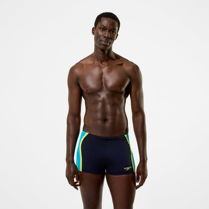 Hyperboom Splice Aquashorts Black/Turquoise - Speedo