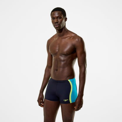 Hyperboom Splice Aquashorts Black/Turquoise - Speedo