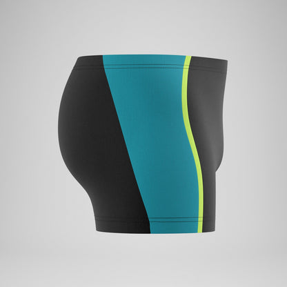 Hyperboom Splice Aquashorts Black/Turquoise - Speedo