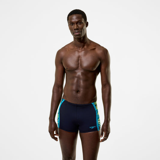 Hyperboom Splice Aquashorts Black/Green - Speedo