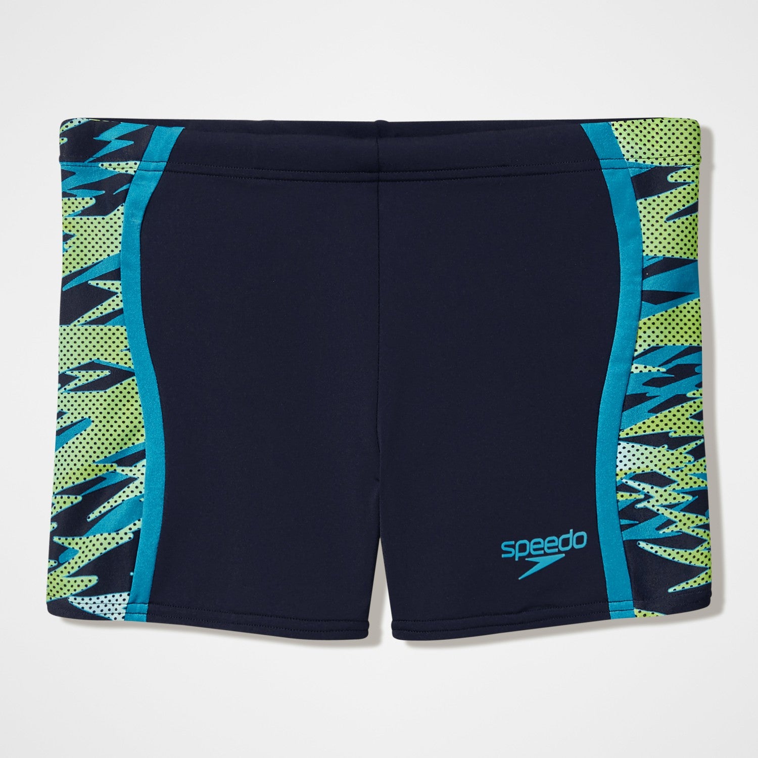 Hyperboom Splice Aquashorts Black/Green - Speedo