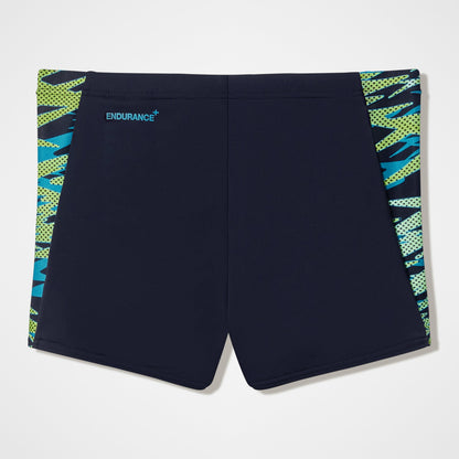 Hyperboom Splice Aquashorts Black/Green - Speedo