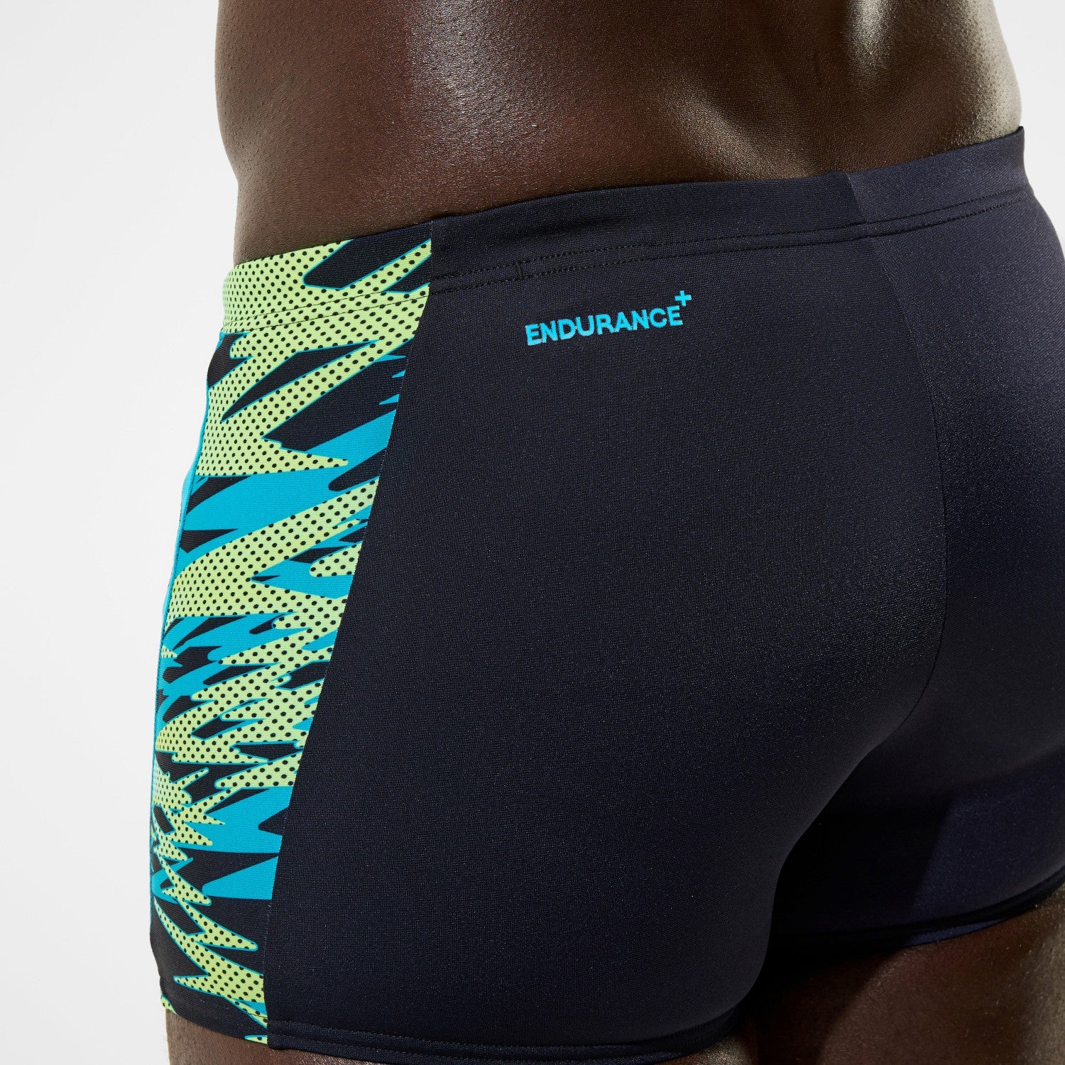 Hyperboom Splice Aquashorts Black/Green - Speedo