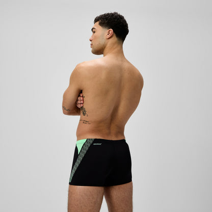 Hyperboom Splice Aquashorts Black/Green - Speedo