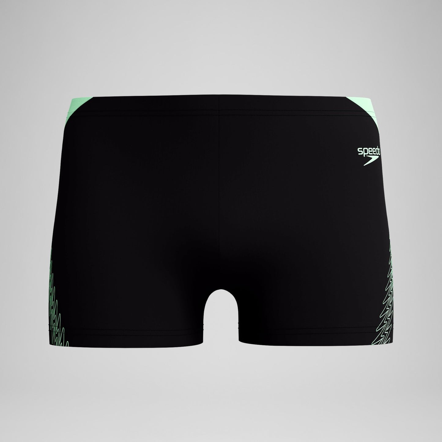 Hyperboom Splice Aquashorts Black/Green - Speedo