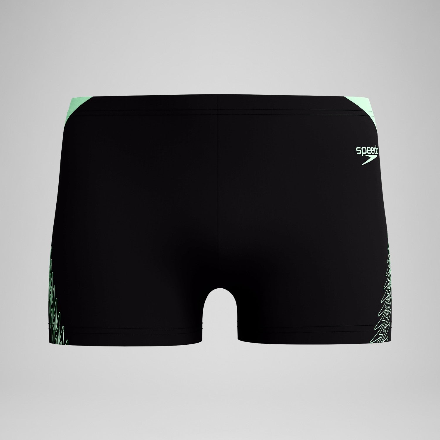 Hyperboom Splice Aquashorts Black/Green - Speedo