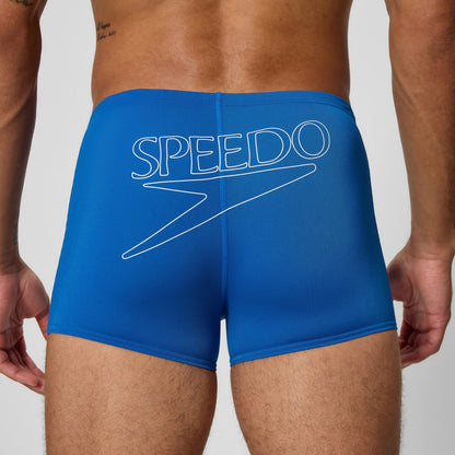 Endurance+ Logo Aquashorts Blue - Speedo