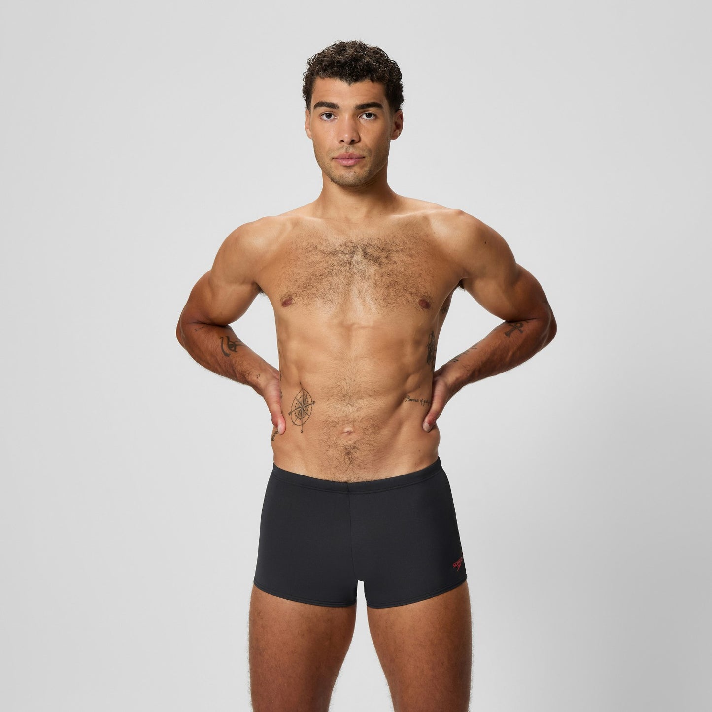 Hyperboom Aquashorts Black/Red - Speedo
