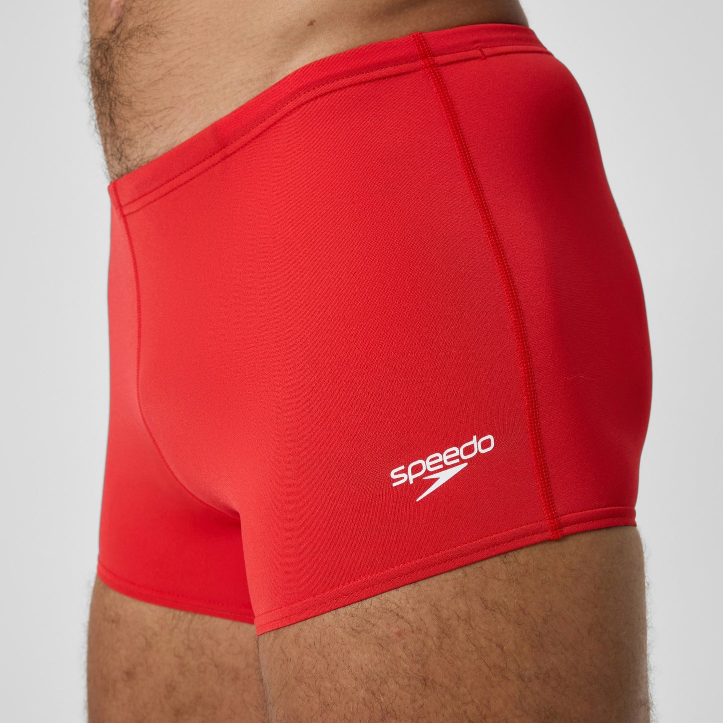 Endurance+ Logo Aquashorts Red - Speedo
