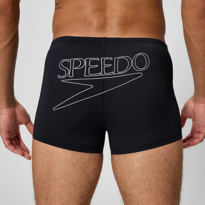 Endurance+ Logo Aquashorts Black - Speedo