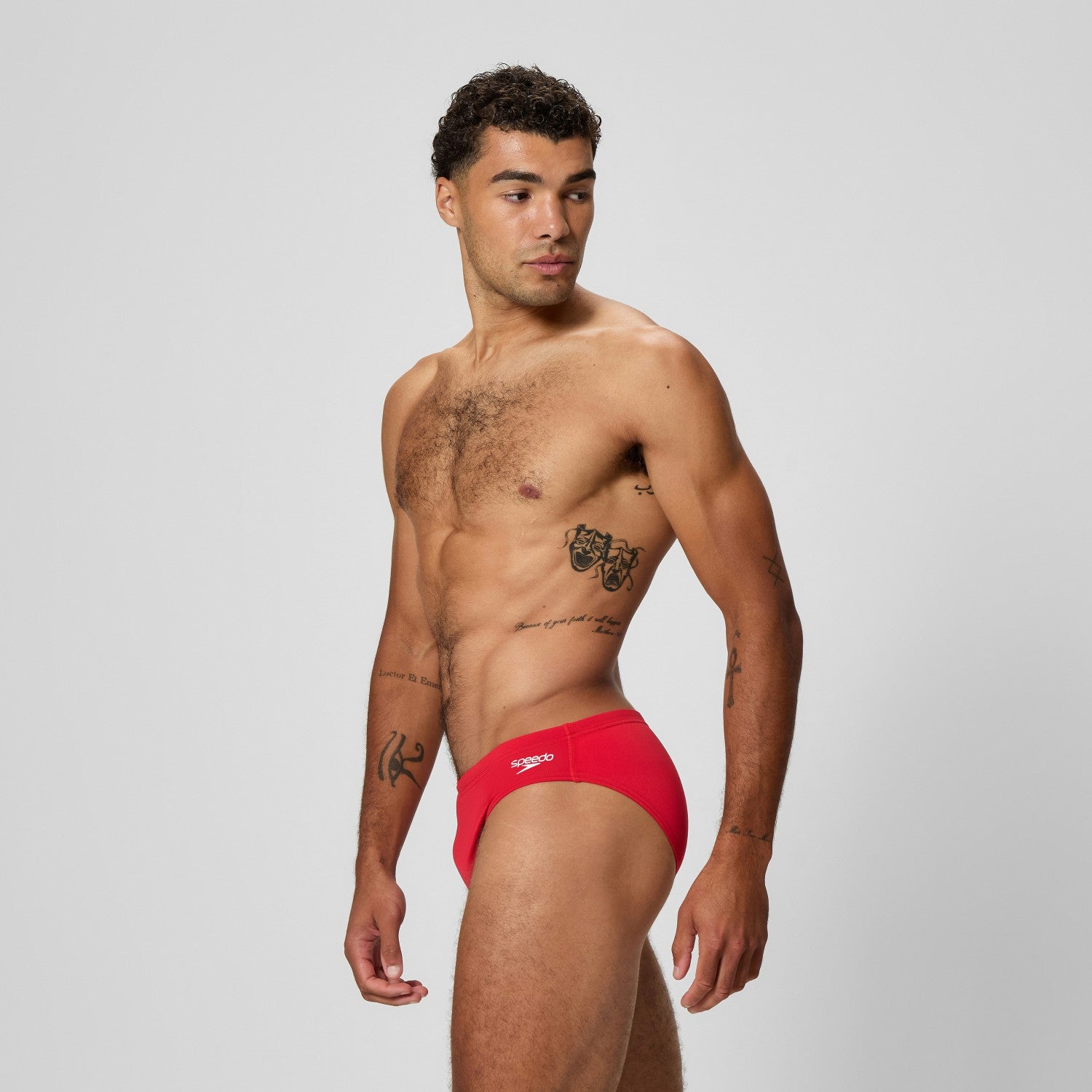 Endurance+ Logo Brief Red - Speedo