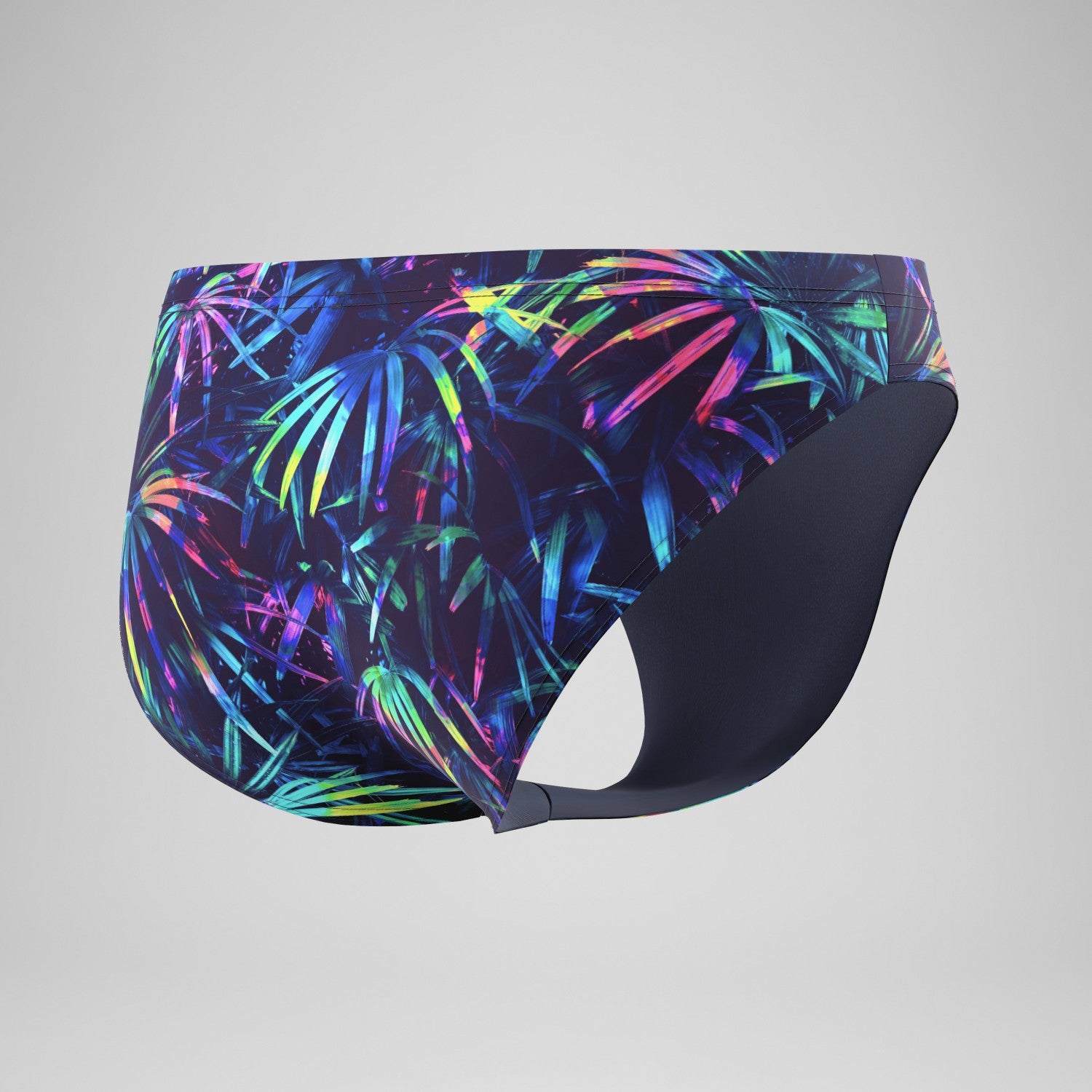 The Speedo Printed Briefs Navy - Speedo