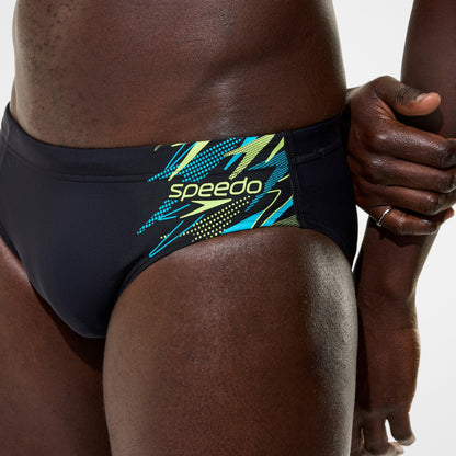 Medley Logo Brief Black/Green - Speedo