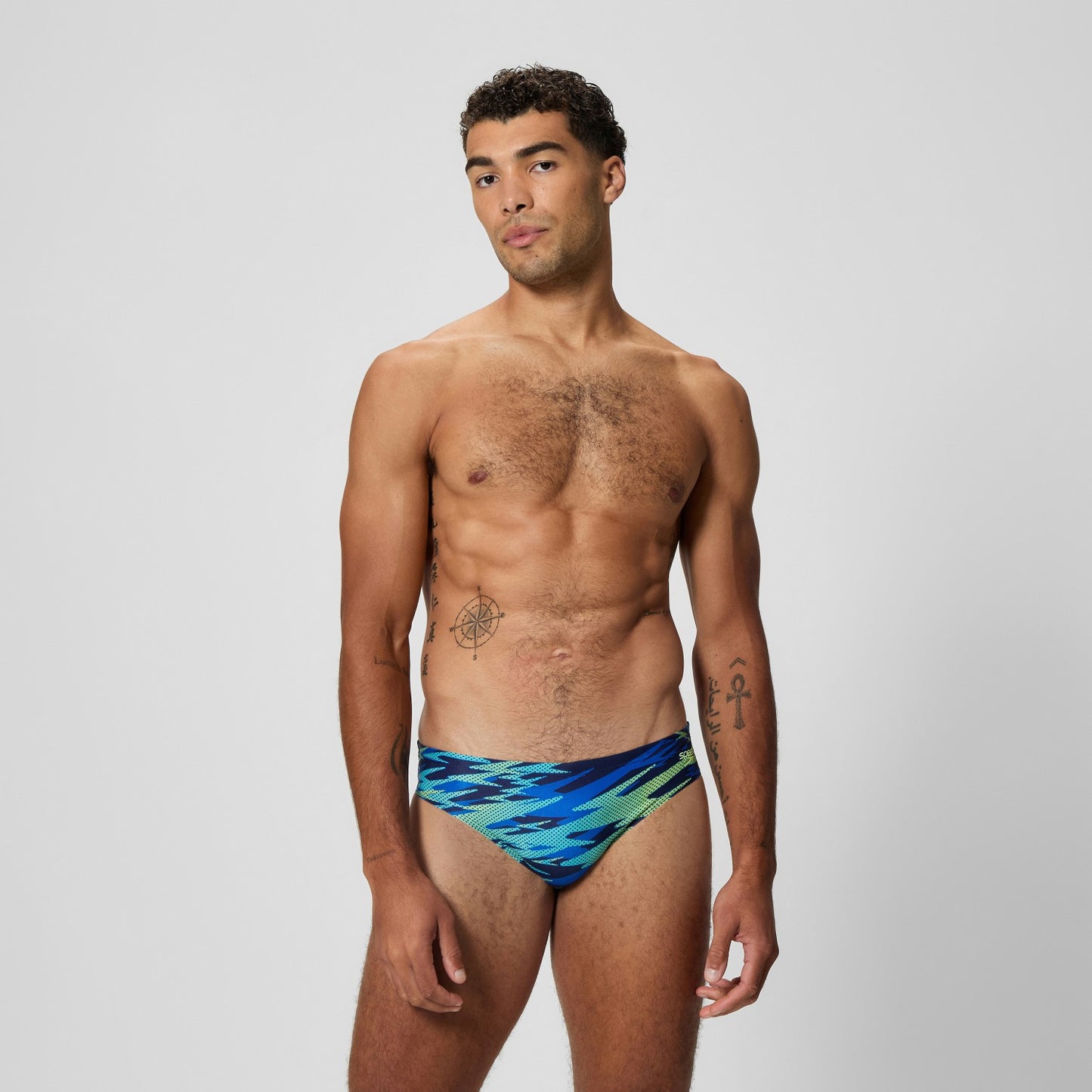Hyperboom Printed Brief Navy - Speedo