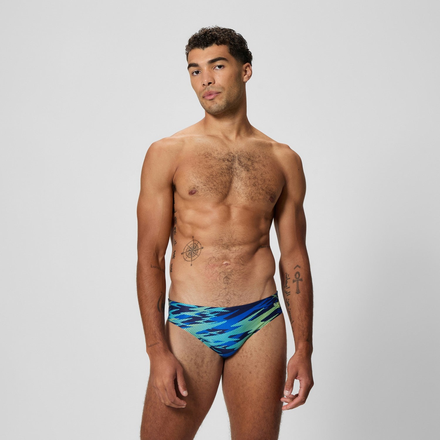 Hyperboom Printed Brief Navy - Speedo