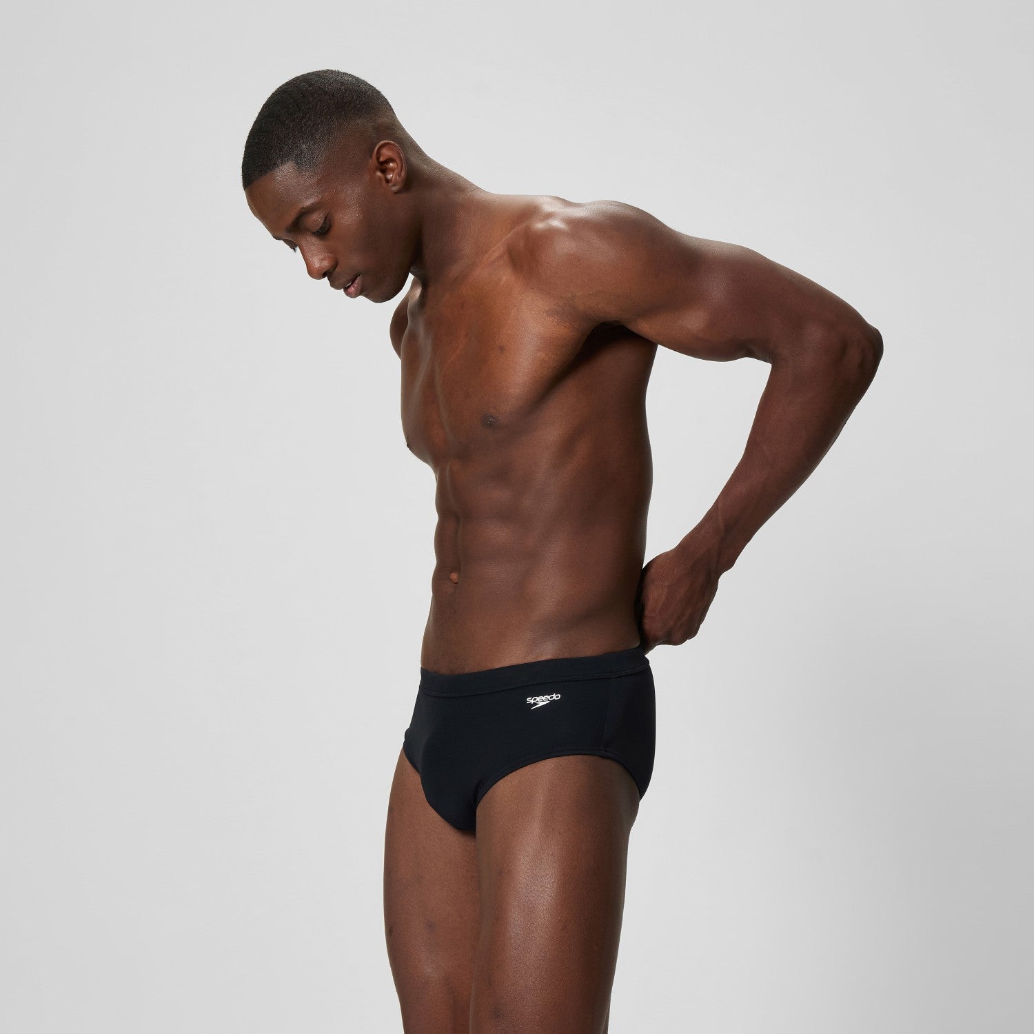 The Speedo Solid Brief Black - Speedo