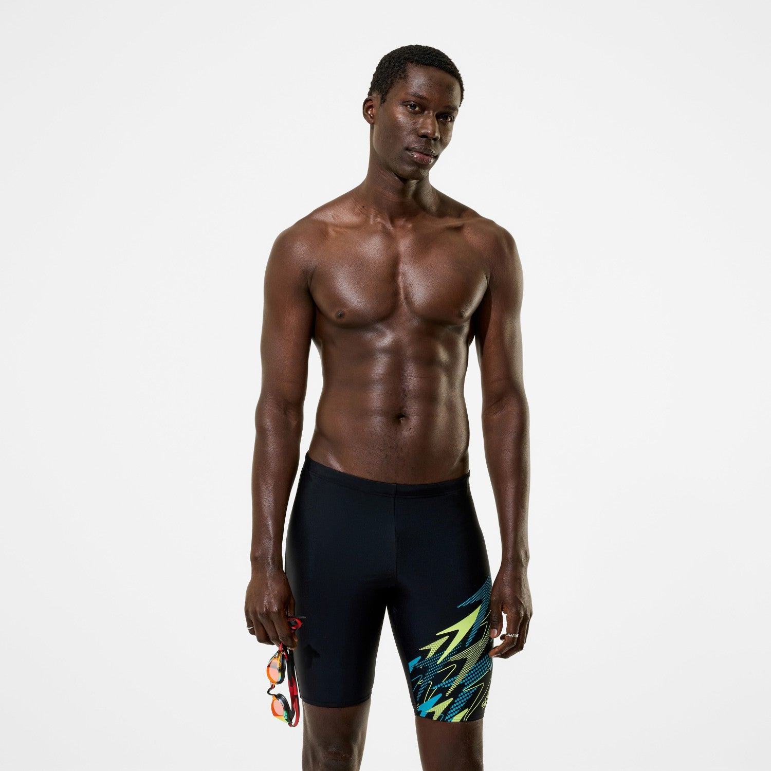 Medley Logo Jammer Black/Green - Speedo