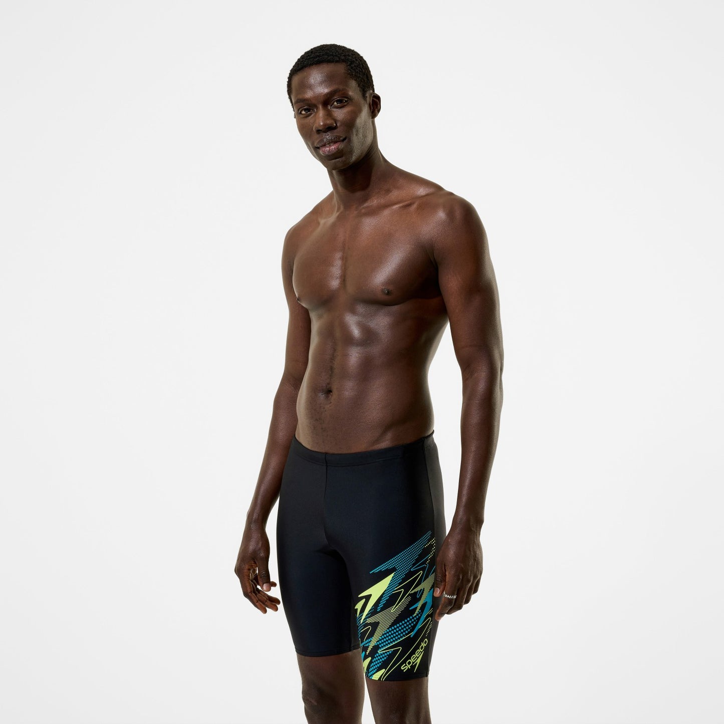 Medley Logo Jammer Black/Green - Speedo