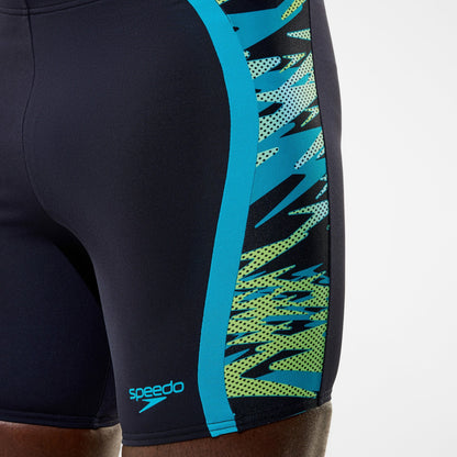 Hyperboom Splice Mid Jammer Navy/Green - Speedo