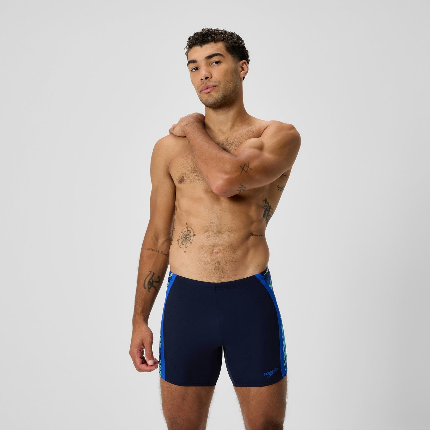 Hyperboom Splice Mid Jammer Navy - Speedo