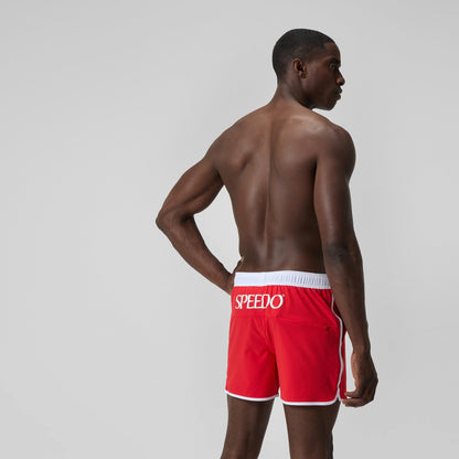 Jetstream Logo Swim Shorts Red/White - Speedo