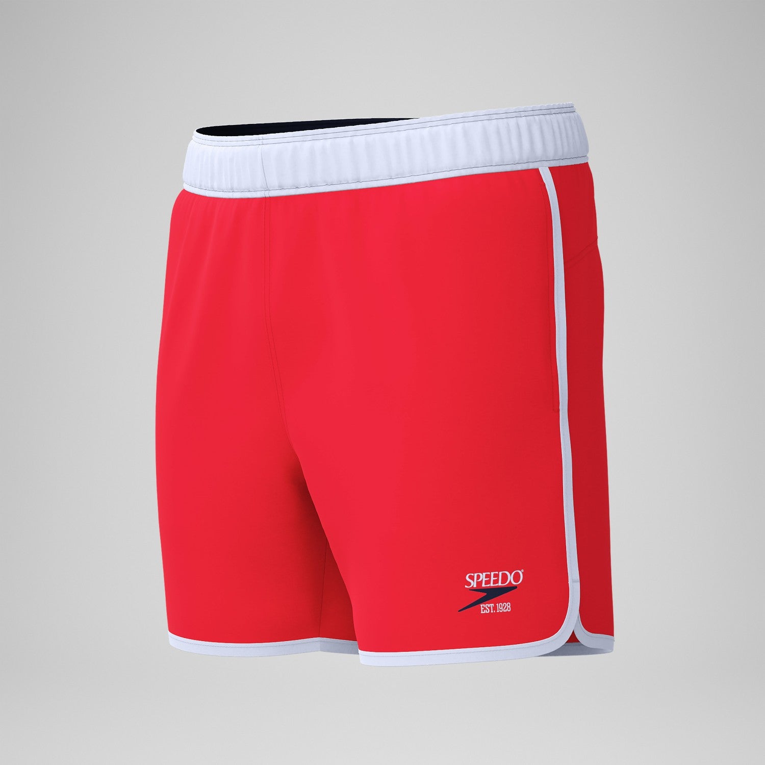 Jetstream Logo Swim Shorts Red/White - Speedo