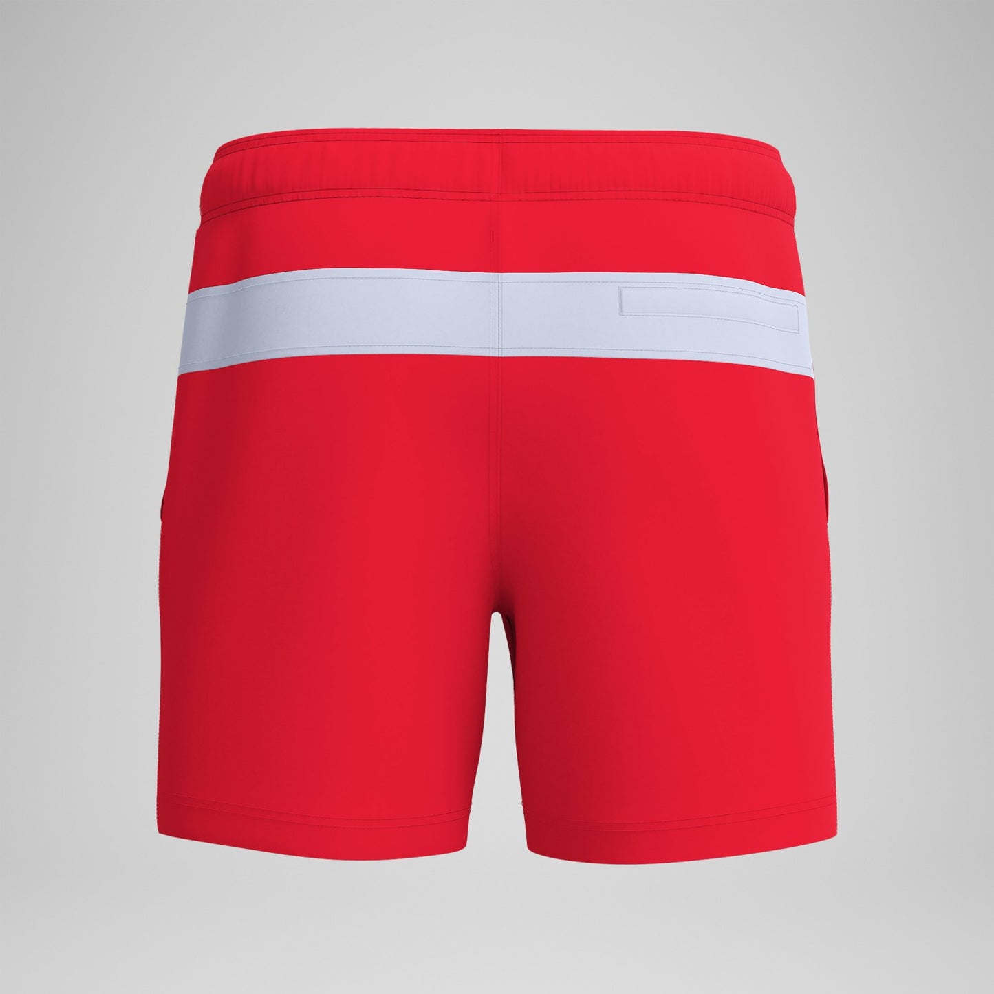 Jetstream Striped Colourblock Swim Shorts Red/White - Speedo