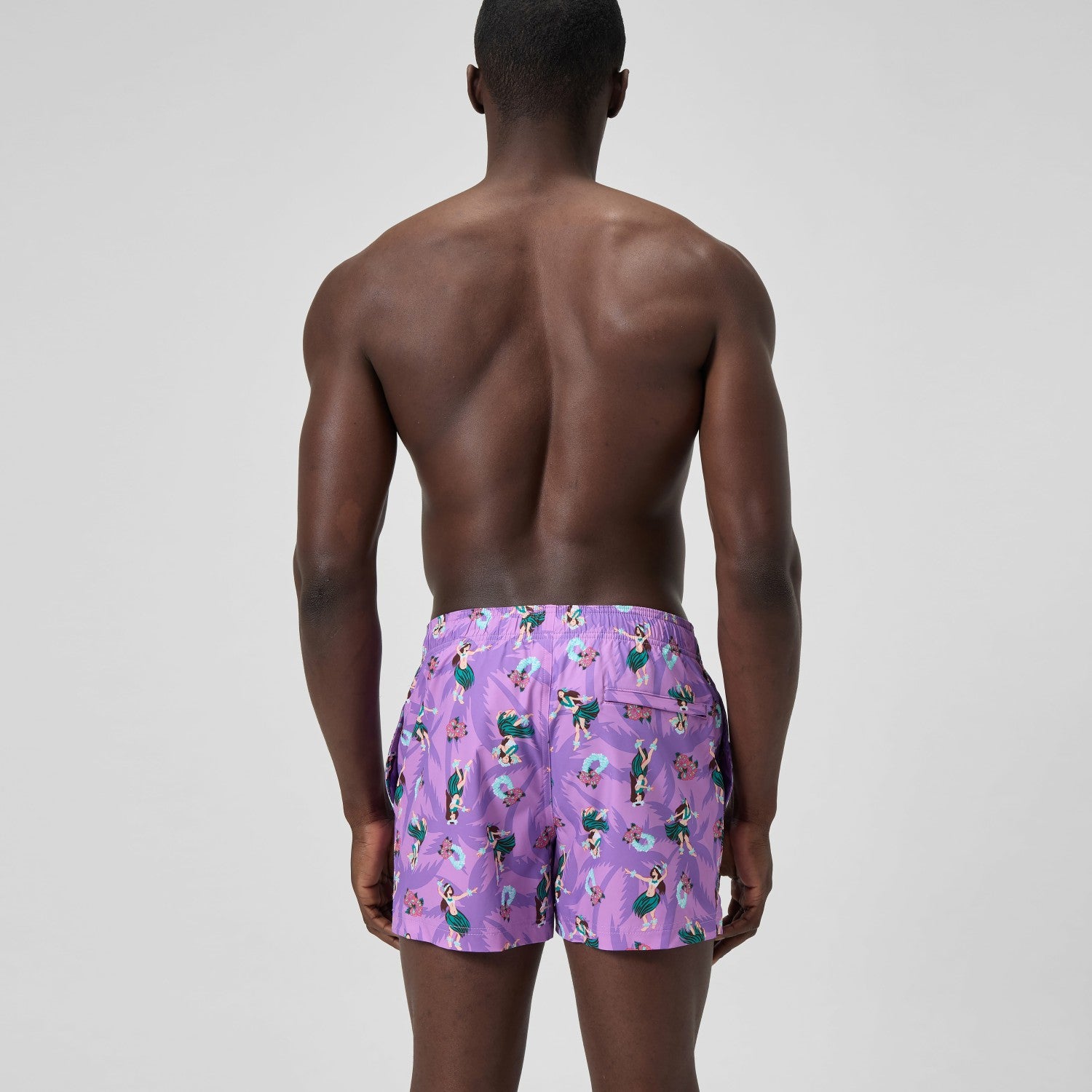 Printed Redondo Edge Swim Shorts Pink - Speedo