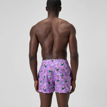 Printed Redondo Edge Swim Shorts Pink - Speedo