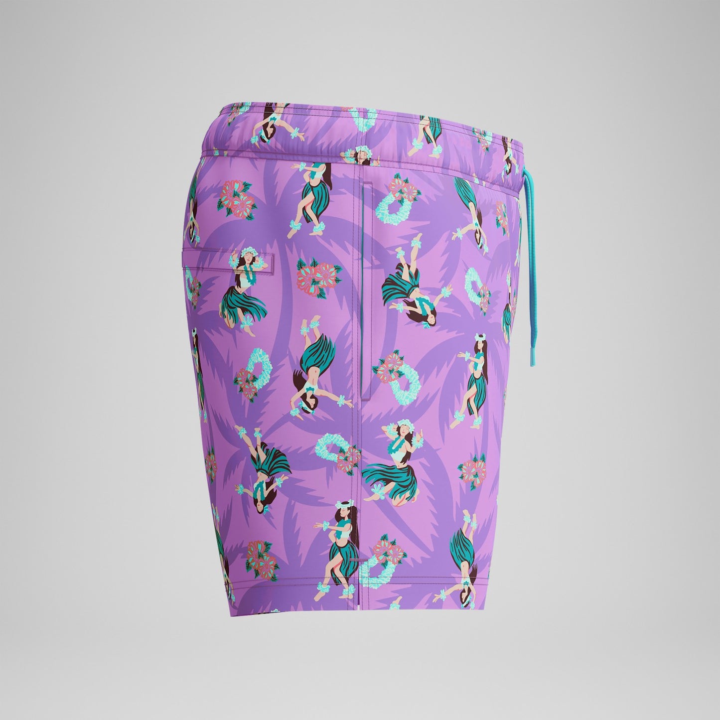 Printed Redondo Edge Swim Shorts Pink - Speedo