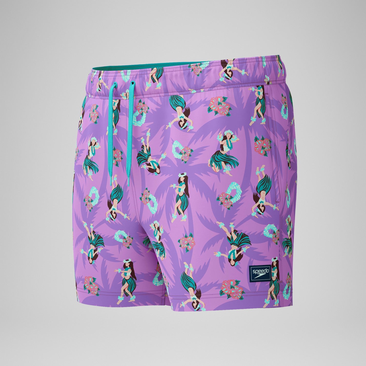 Printed Redondo Edge Swim Shorts Pink - Speedo