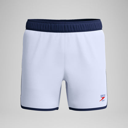 Jetstream Logo Swim Shorts White/Navy - Speedo