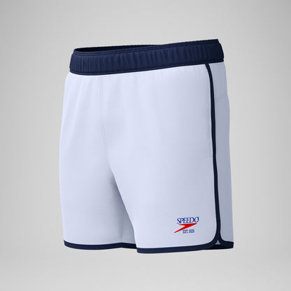 Jetstream Logo Swim Shorts White/Navy - Speedo