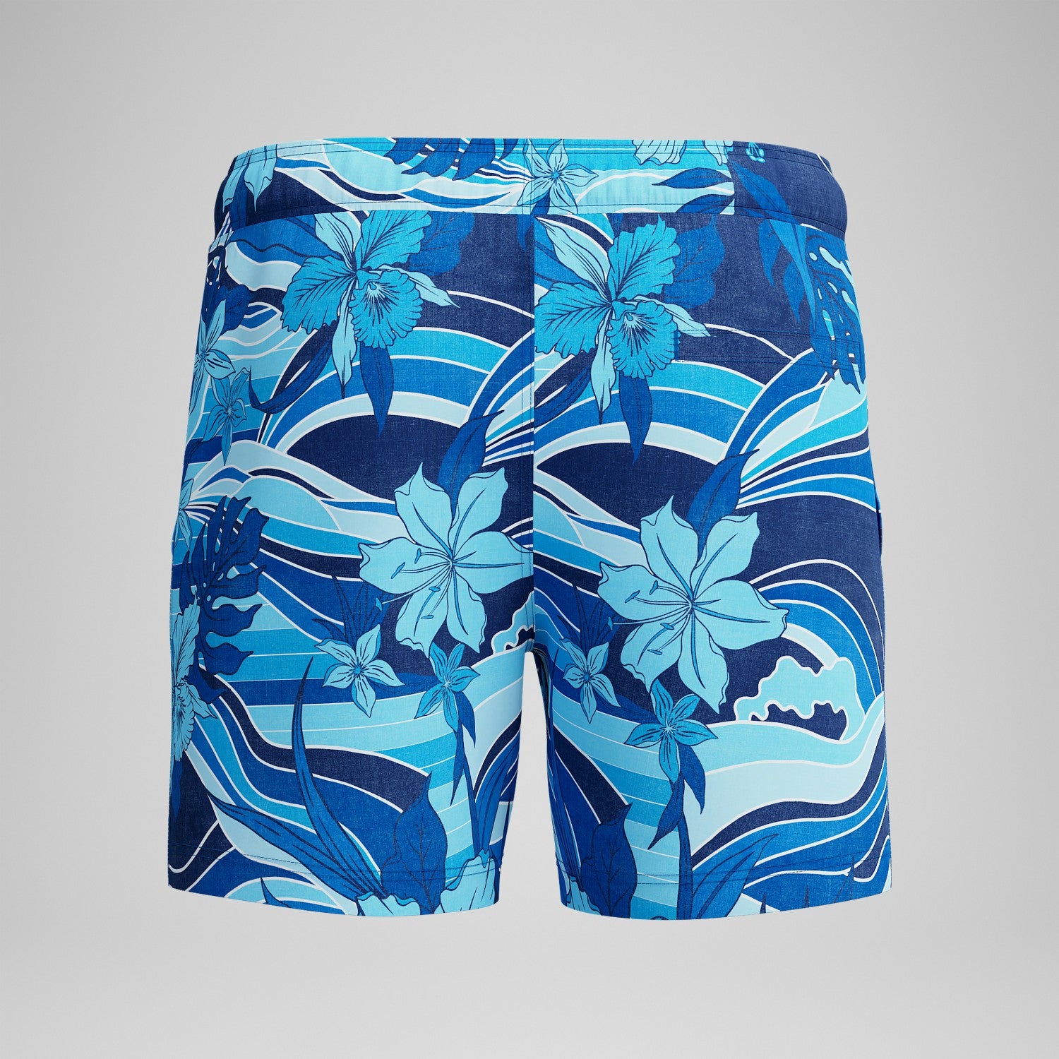 Print Rondo Edge Volley Swim Shorts Navy - Speedo