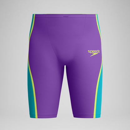 Fastskin LZR Pure Intent 2.0 High Waisted Jammer Purple/Blue - Speedo