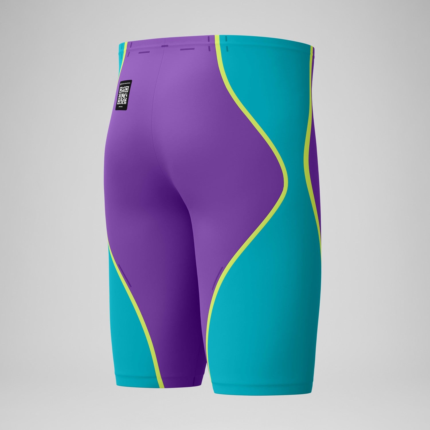 Fastskin LZR Pure Intent 2.0 High Waisted Jammer Purple/Blue - Speedo