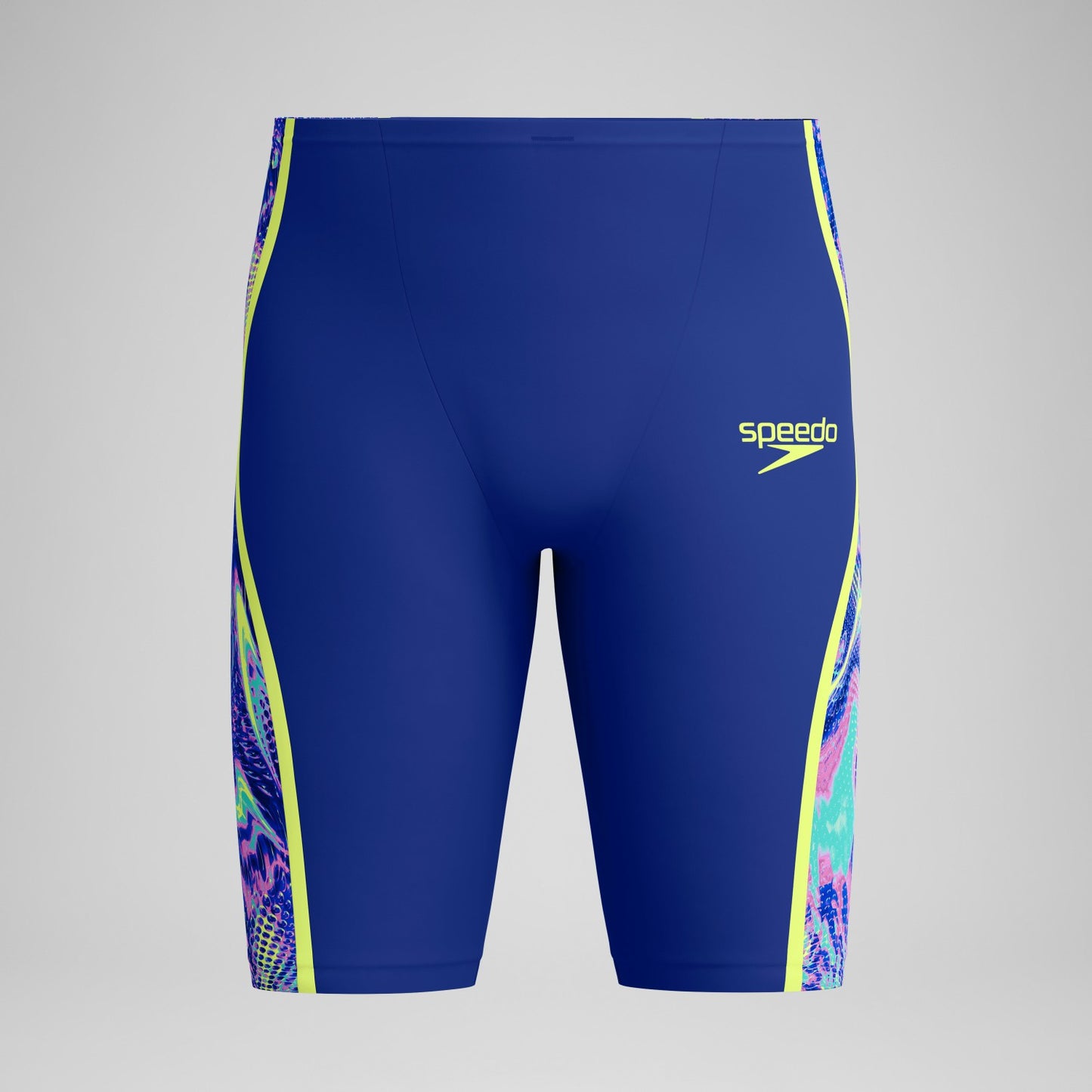 Fastskin LZR Pure Intent 2.0 High Waisted Jammer Navy/Blue/Yello - Speedo