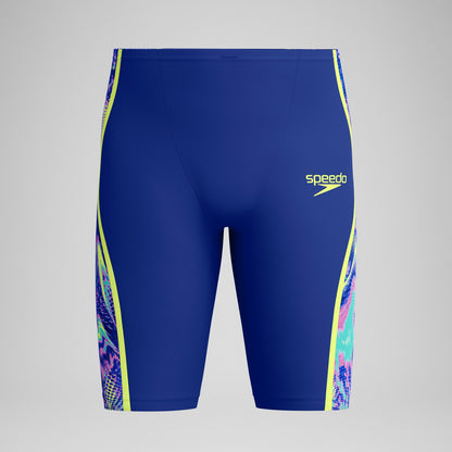 Fastskin LZR Pure Intent 2.0 High Waisted Jammer Navy/Blue/Yello - Speedo