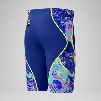 Fastskin LZR Pure Intent 2.0 High Waisted Jammer Navy/Blue/Yello - Speedo