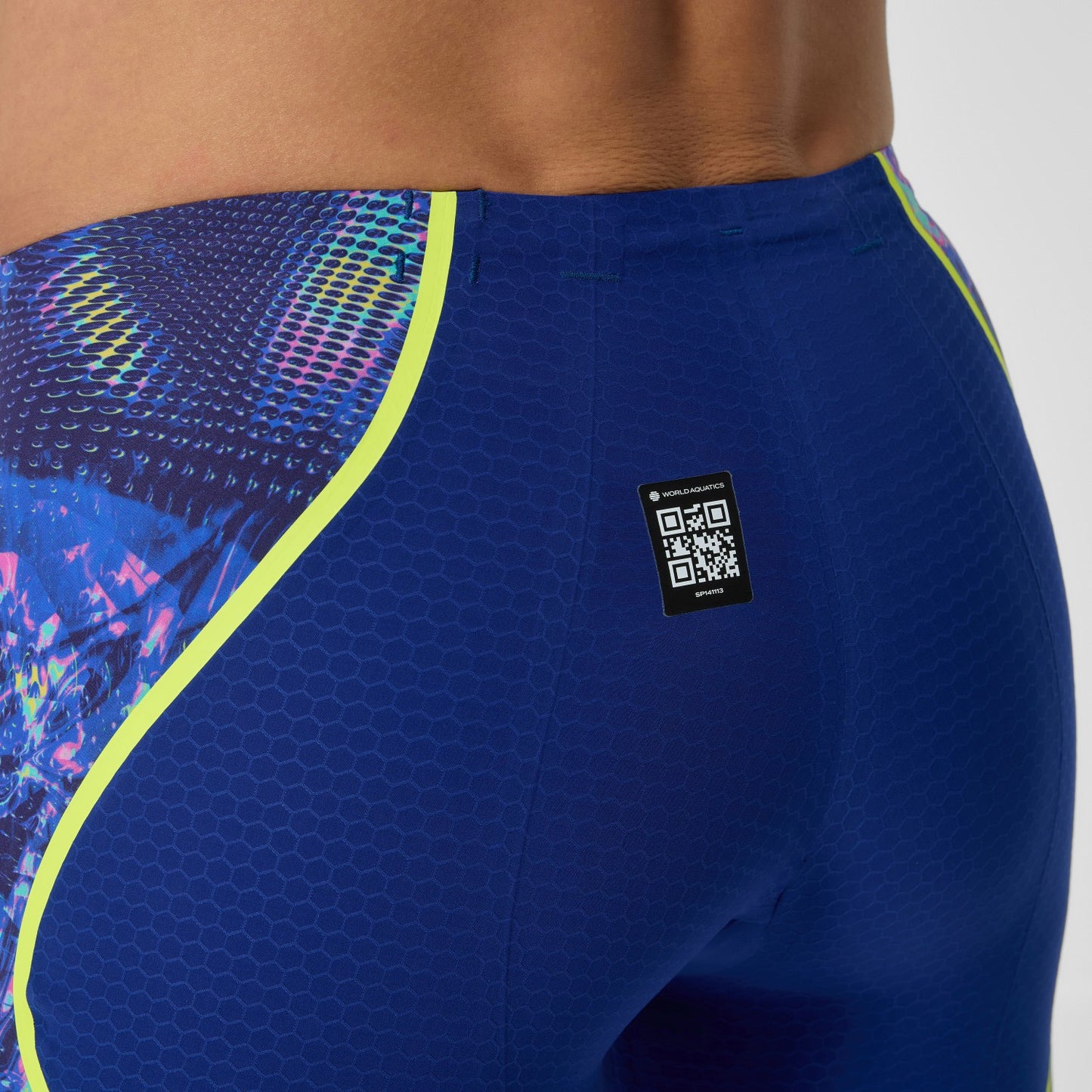 Fastskin LZR Pure Intent 2.0 High Waisted Jammer Navy/Blue/Yello - Speedo