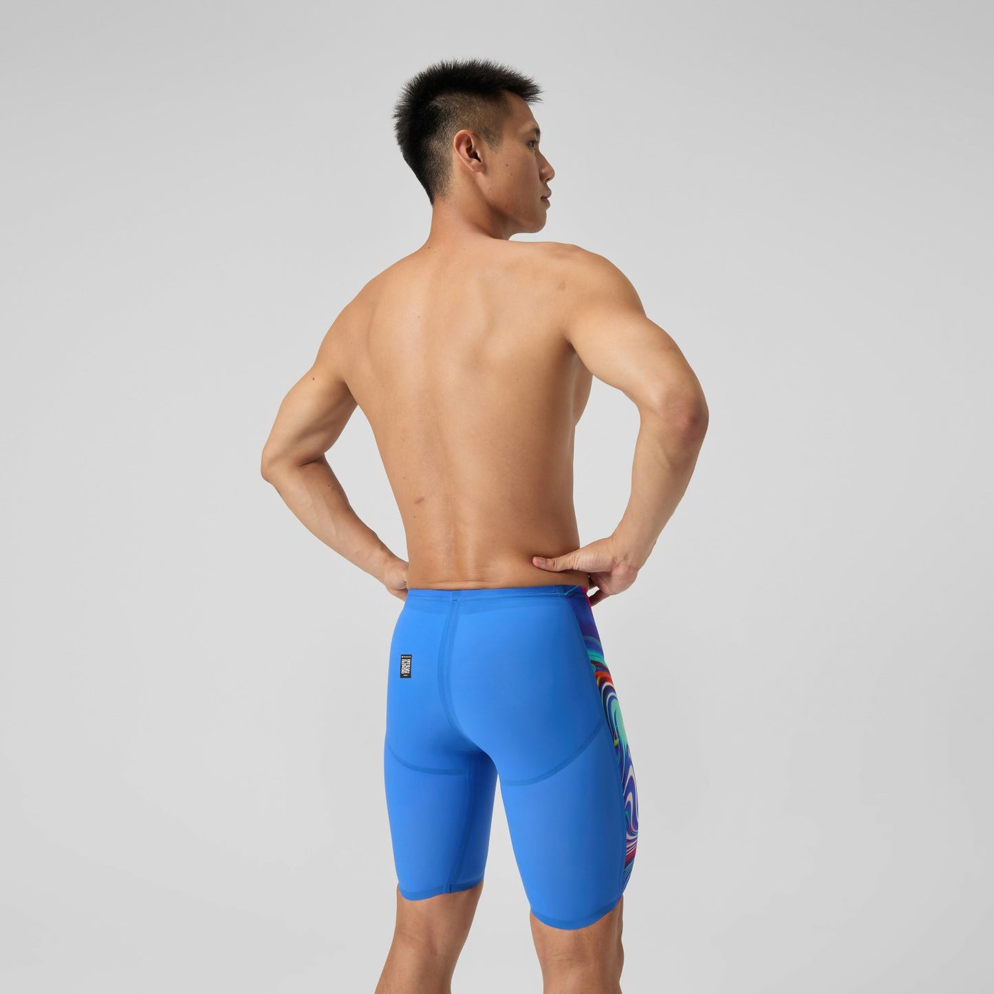 Fastskin LZR Pure Valor 2.0 High Waist Jammer Blue/Pink - Speedo